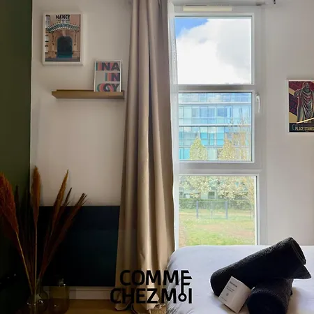 Appartement Le 218 Moderne Et Entièrement équipé à Nancy, Avec Garage Privatif