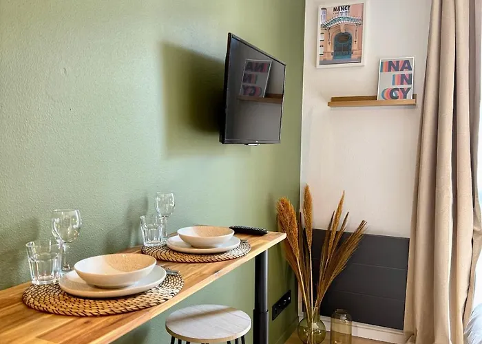 Le 218 Moderne Et Entièrement équipé à Nancy, Avec Garage Privatif Appartement